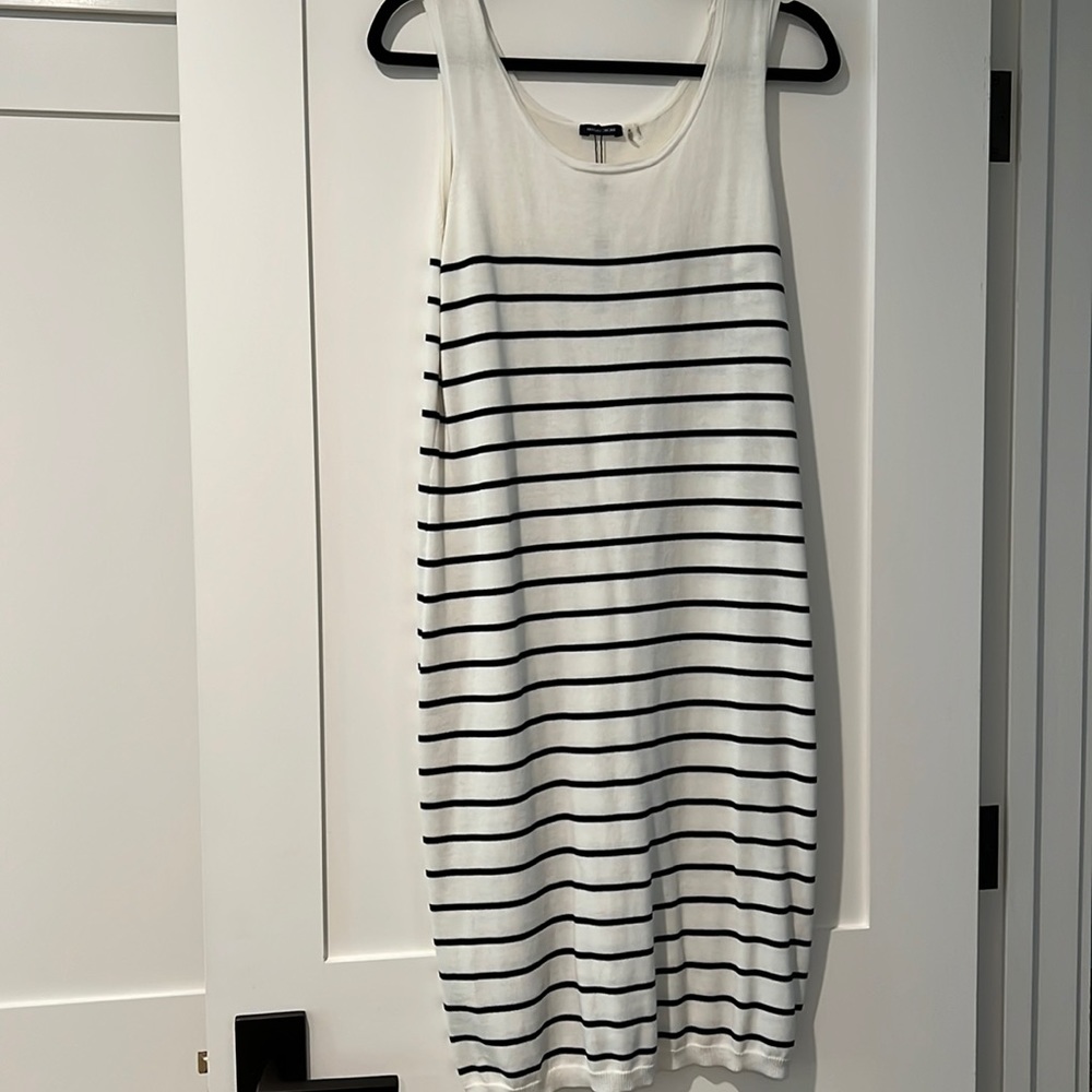NWT Magaschoni striped nautical dress